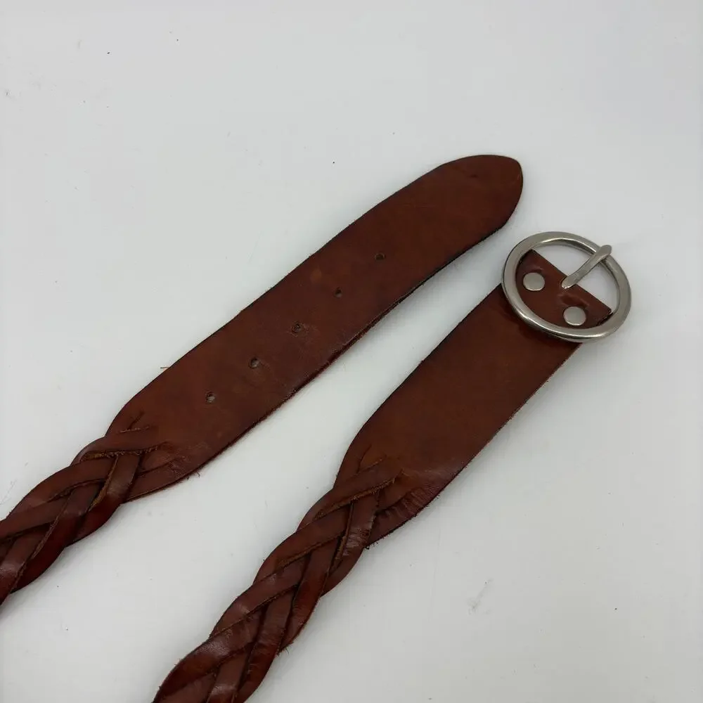 Liz Claiborne Belt Women's Braided Boho Weaved Y2K